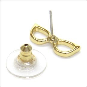 ケイトスペード WBRUA526-711 GORESKI GLASSES Studs メガネモチーフ スタッド ピアス