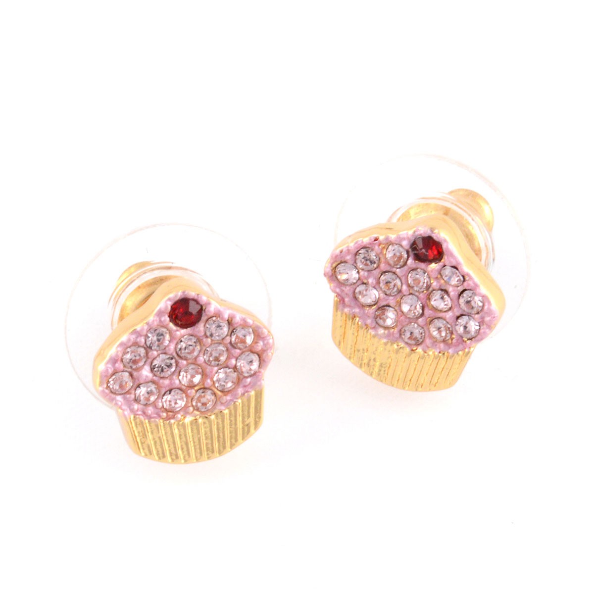 ケイトスペード Kate Spade WBRUA949-673 Things We Love Pave Cupcake Studs NYで大人気の「マグノリアベーカリー」コラボシリーズ カップケーキ型 ピアス