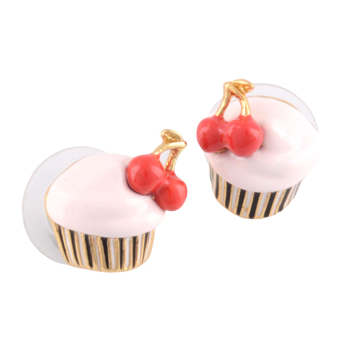 ケイトスペード Kate Spade WBRUA959-974 Magnolia Bakery Cupcake Studs NYで大人気の「マグノリアベーカリー」コラボシリーズ カップケーキ型 ピアス