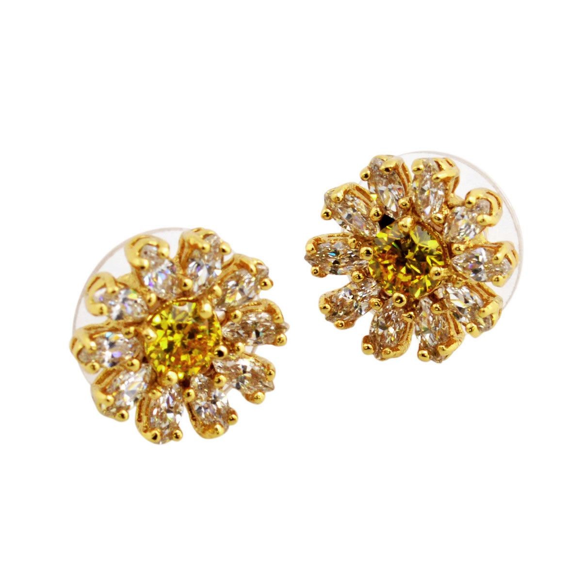 ケイトスペード Kate Spade WBRUB909-915 Clear Multi Crystal Bouquet Studs ビジュー×フラワー スタッド ピアス