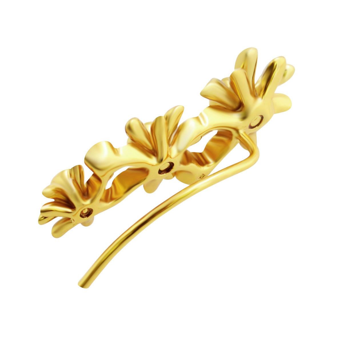 ケイトスペード Kate Spade WBRUB933-194 White Multi Dazzling Daisies Ear Pin デイジーモチーフ イヤーピン イヤーカフ