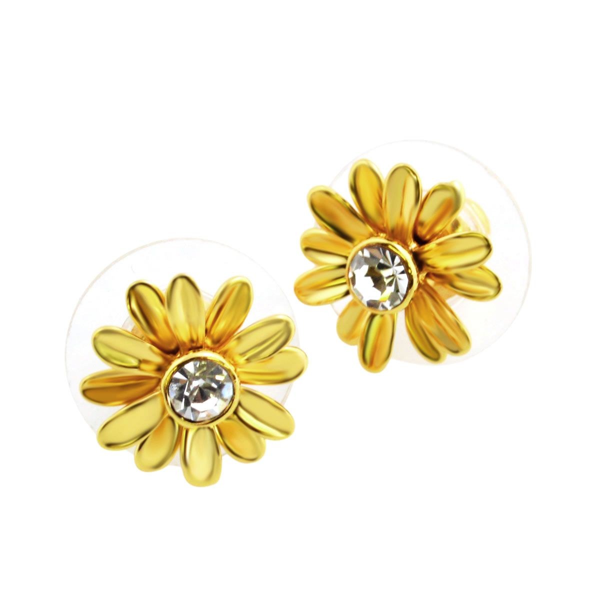 ケイトスペード Kate Spade WBRUB940-711 Gold Dazzling Daisies Studs デイジーモチーフ スタッド ピアス
