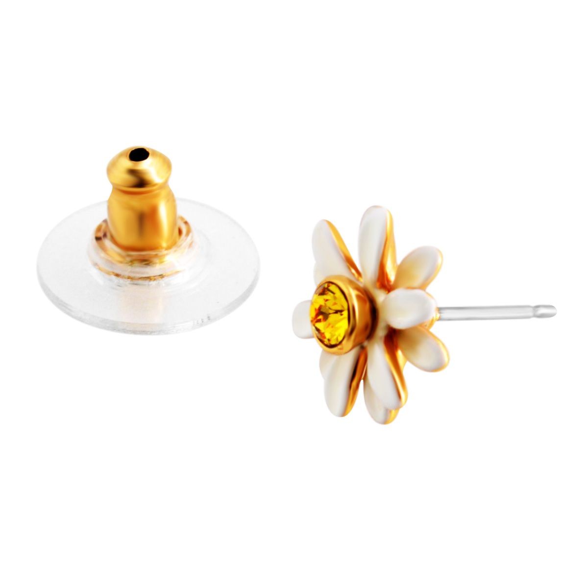 ケイトスペード Kate Spade WBRUB941-194 White Multi Dazzling Daisies Studs デイジーモチーフ スタッド ピアス