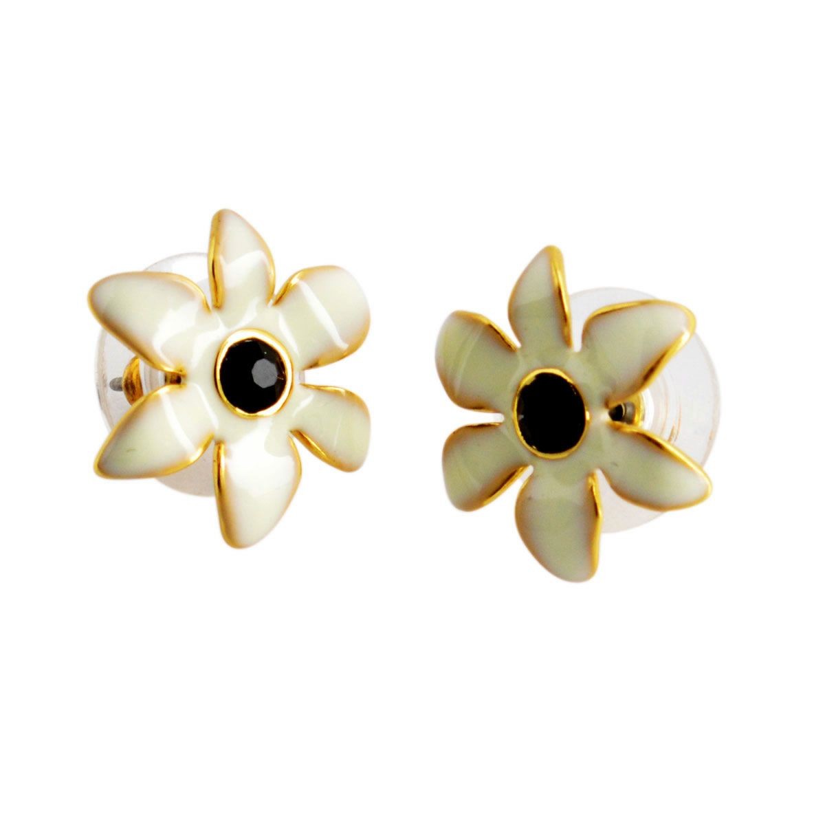 ケイトスペード Kate Spade WBRUC406-143 Cream Multi Lovely Lillies Mini Flower Studs  フラワーモチーフ スタッド ピアス
