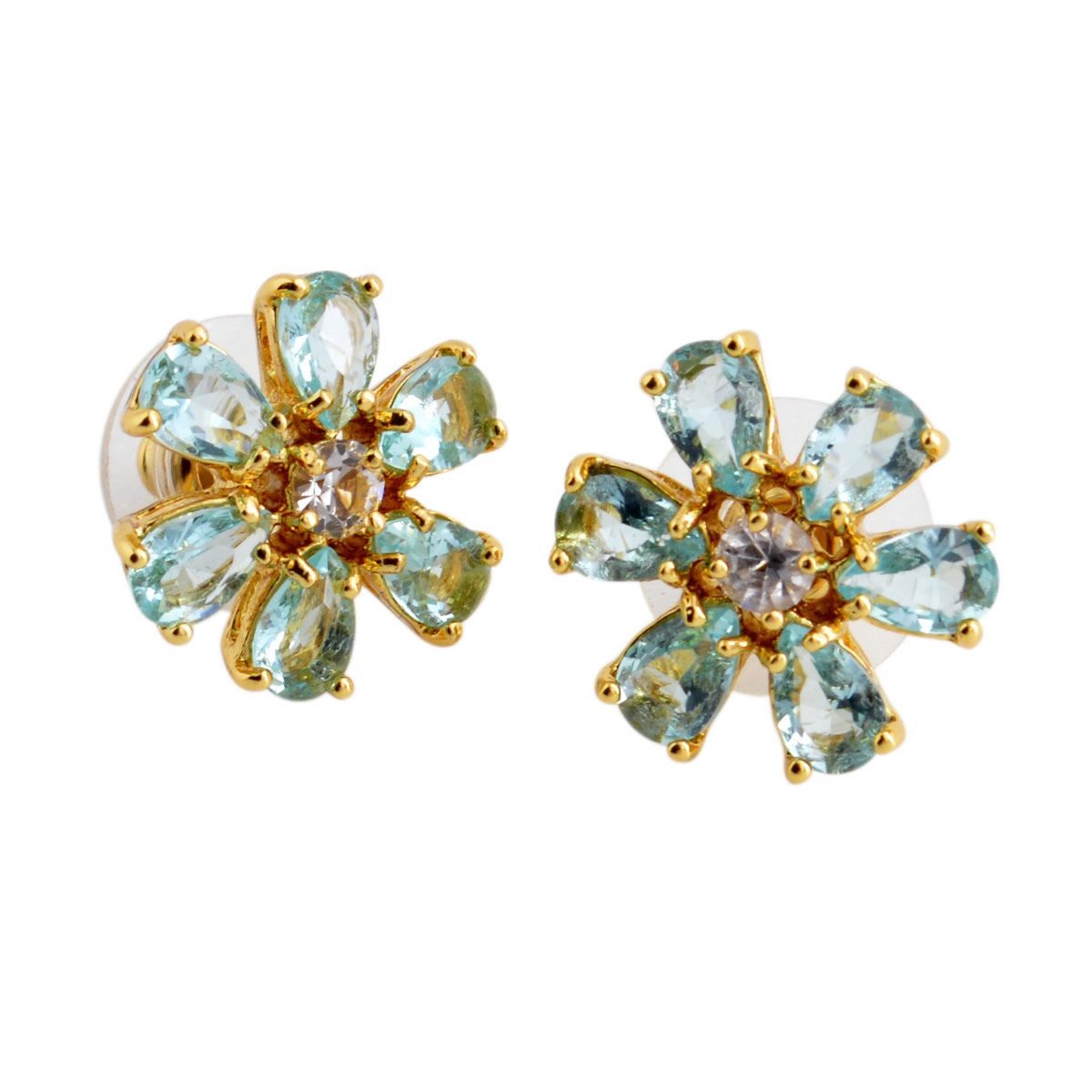 ケイトスペード Kate Spade WBRUC574-460 Blue Multi Be Adorned Studs クリスタル フラワー スタッド ピアス