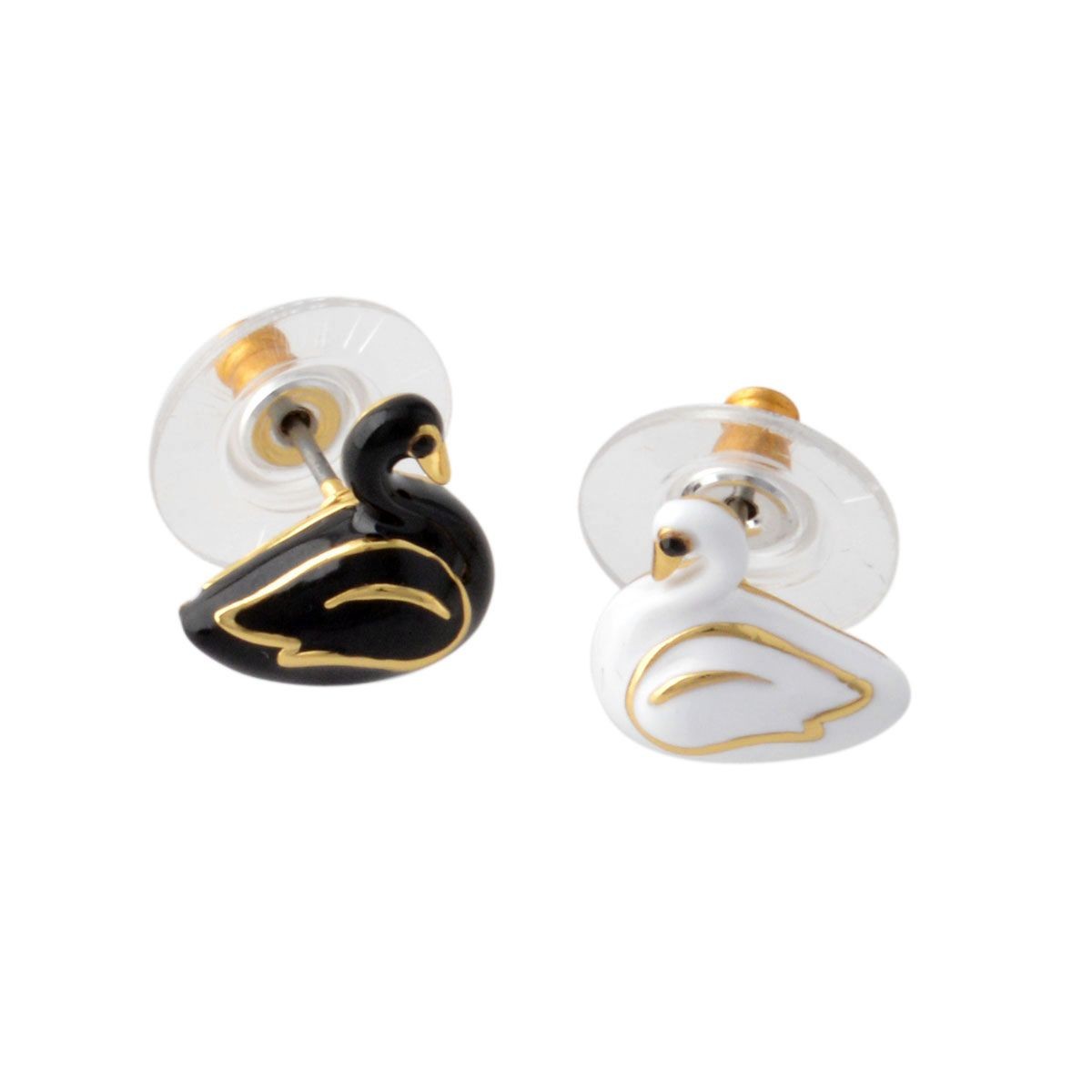 ケイトスペード Kate Spade WBRUC810-974 Multi ON POINTE swan studs スワンモチーフ スタッド ピアス