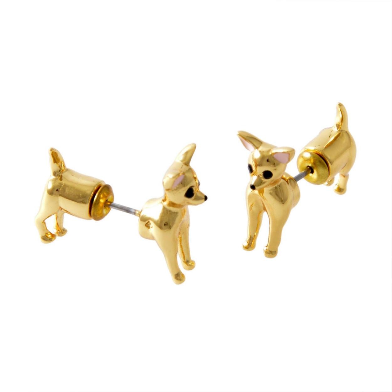 ケイトスペード Kate Spade WBRUE328-974  Multi チワワ モチーフ イヤー ジャケット ピアス Chihuahua Ear Jackets