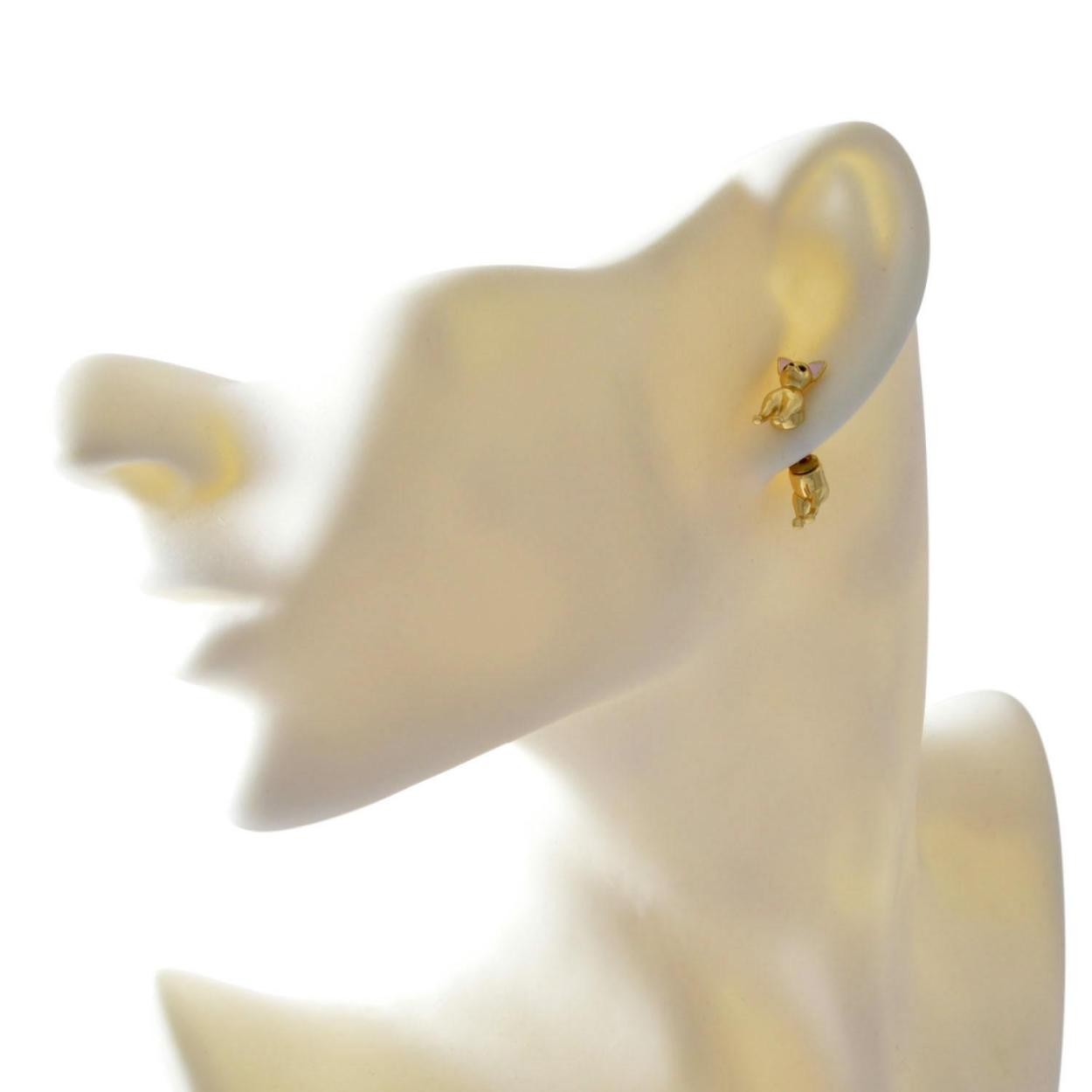 ケイトスペード Kate Spade WBRUE328-974  Multi チワワ モチーフ イヤー ジャケット ピアス Chihuahua Ear Jackets