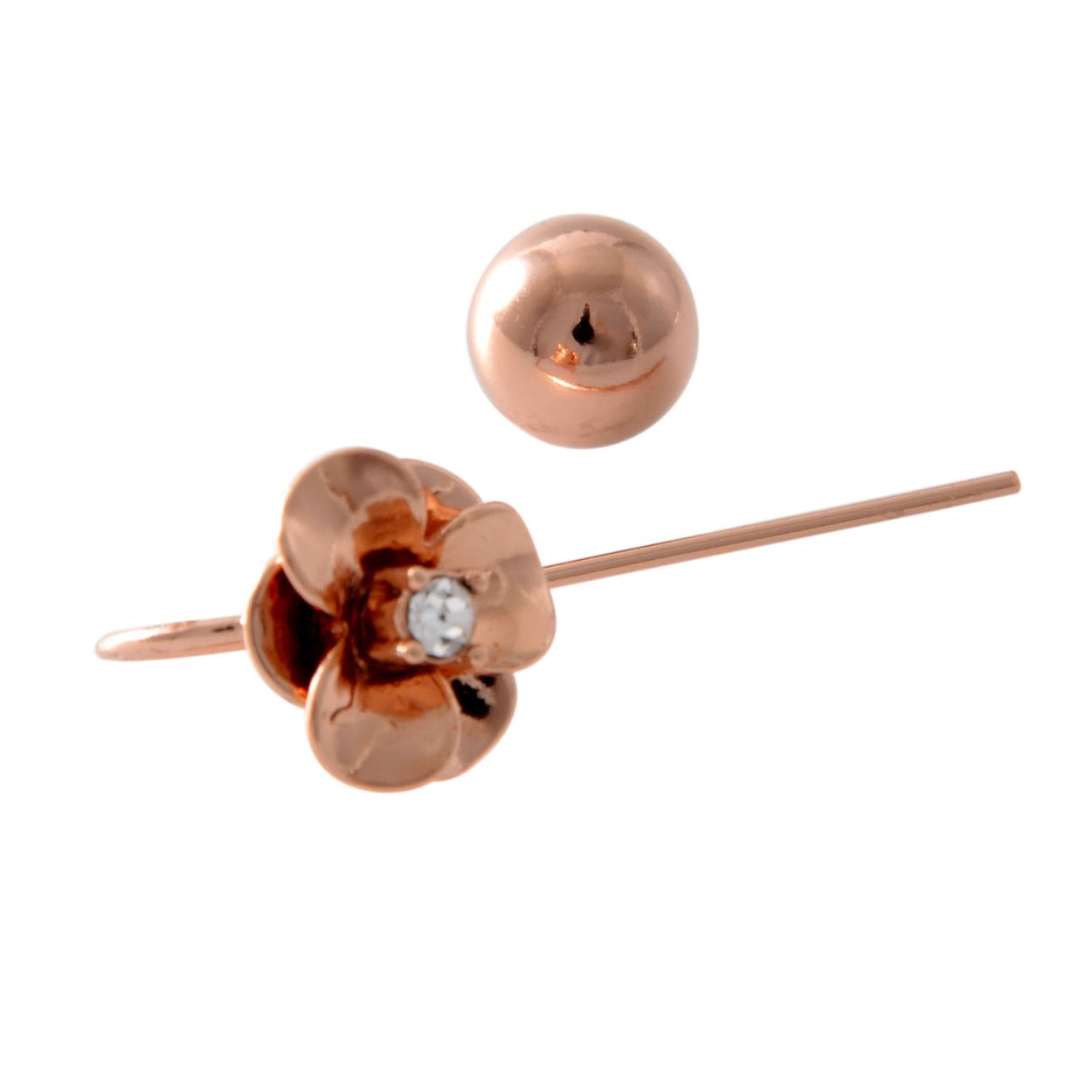 ケイトスペード Kate Spade WBRUE454-717 Rose Gold フラワーモチーフ ハンガー ピアス Shine On Flower Hanger Earrings