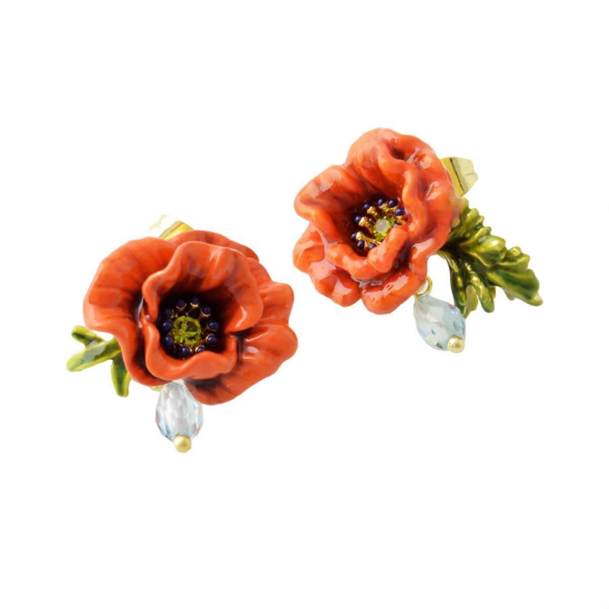 レネレイド Les Nereides ADFS102T/1 フラワーモチーフ スタッド ピアス FLORAISONS SAUVAGES