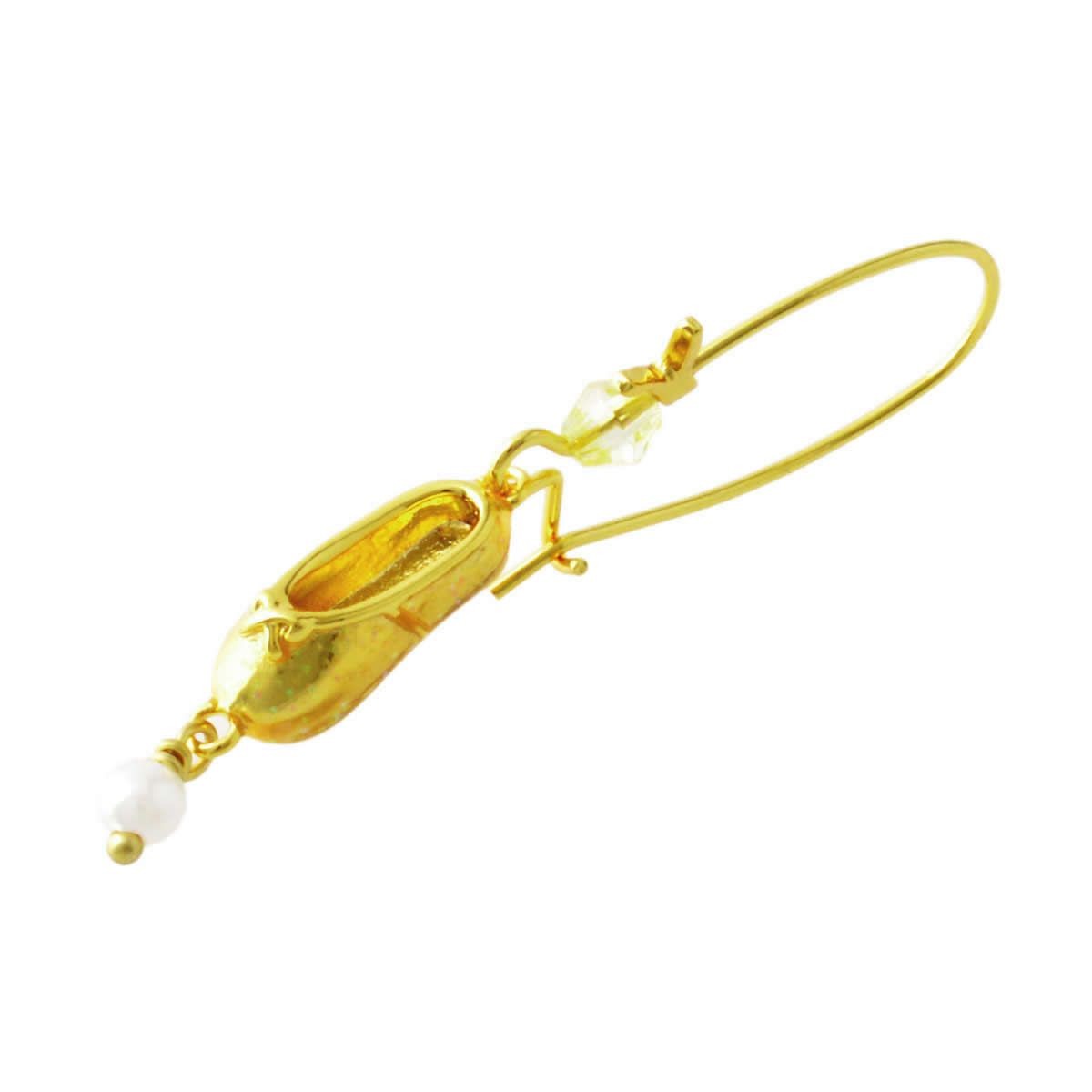 レネレイド Les Nereides AEDD110H/2 バレリーナシューズモチーフ フック ピアス PAS DE DEUX