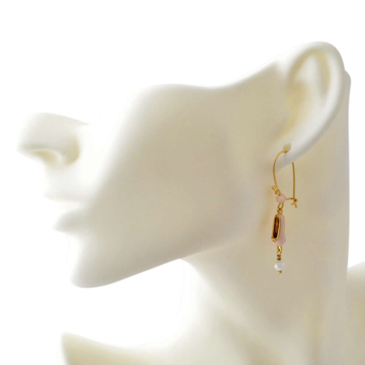 レネレイド Les Nereides RDD110H/2 バレリーナシューズモチーフ フック ピアス PAS DE DEUX
