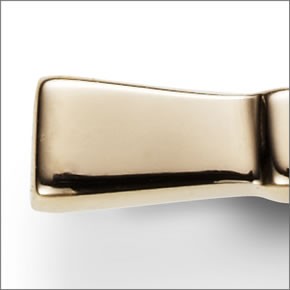 マレア リッチ  K10 リボンモチーフピアス　ゴールド 10KJ-07