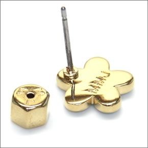 マークバイマークジェイコブス M0005901-498 SEA AQUA Enamel Daisy Studs デイジーモチーフ エナメル ピアス