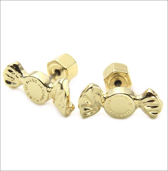 マークバイマークジェイコブス M0006470-711 ORO Lost And Found Candy Studs キャンディモチーフ ロゴ ピアス