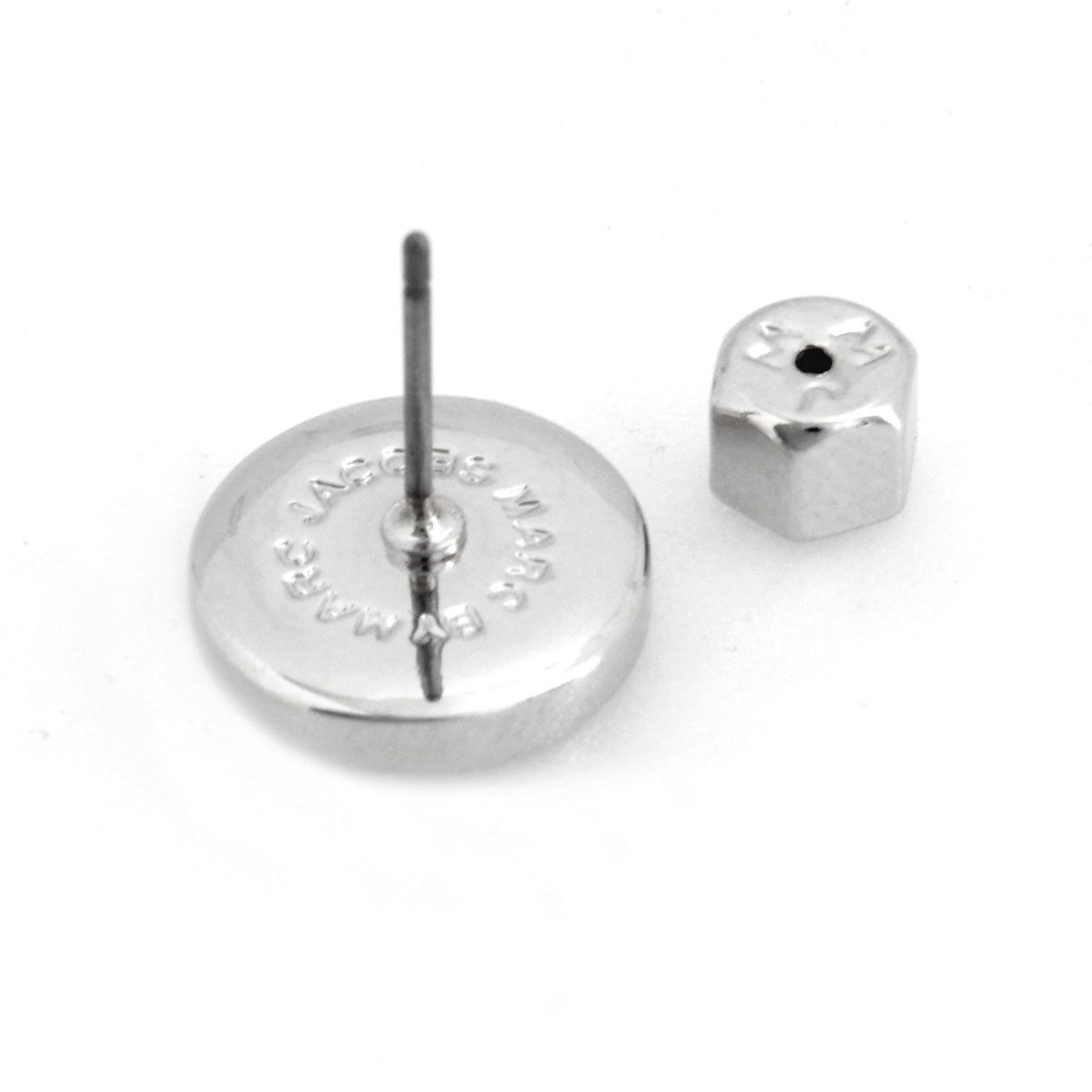 マークバイマークジェイコブス MARC BY MARC JACOBS M0003558-682 BLUSH Logo Disc-O Eenamel Logo Disc Studs エナメル ロゴ ディスク ピアス