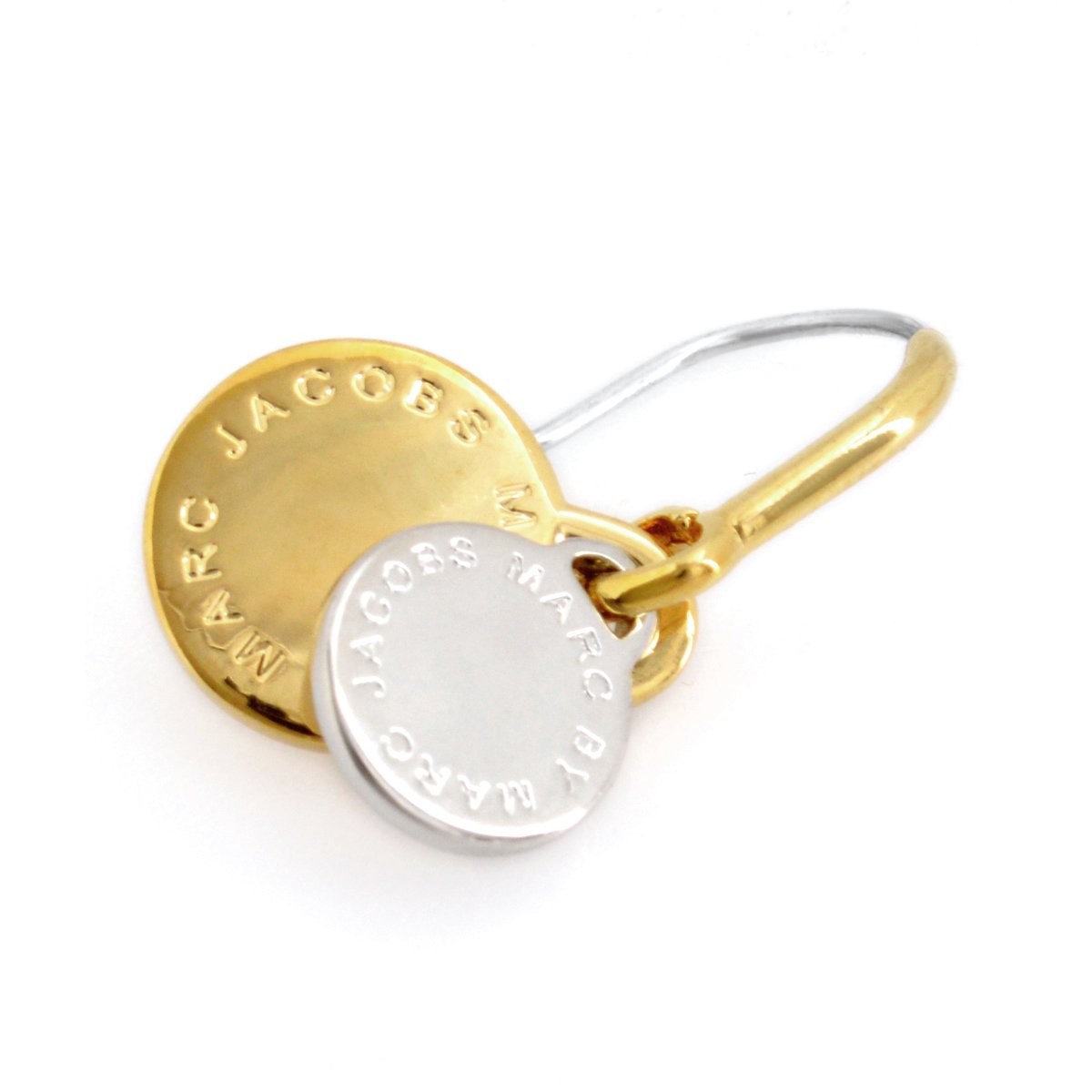 マークバイマークジェイコブス MARC BY MARC JACOBS M0007972-716 ORO MULTI Logo Disc-O Logo Disc Earrings ロゴ ディスク ピアス