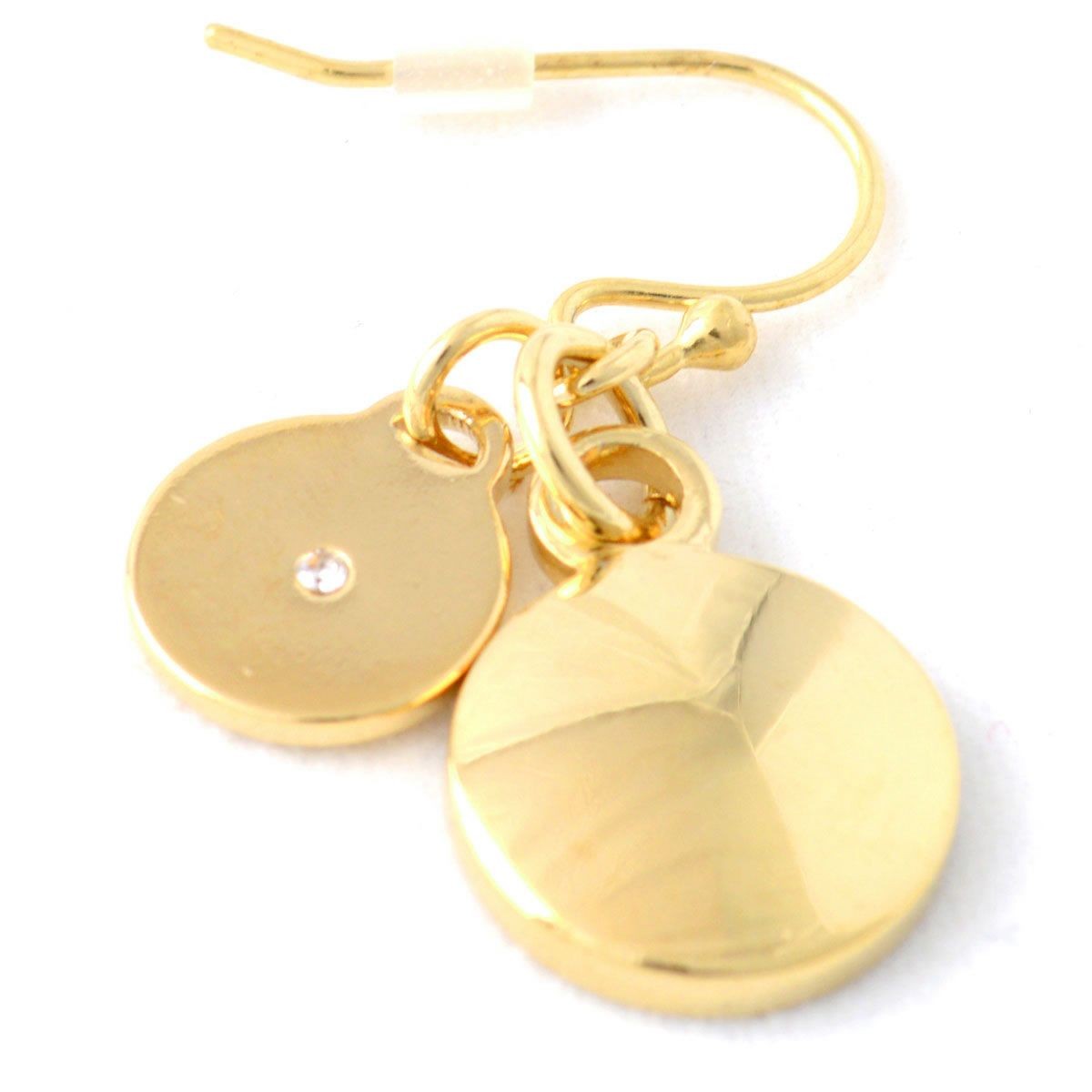 マークバイマークジェイコブス MARC BY MARC JACOBS M0003557-607 GARNET クラシックマーク エナメル ロゴ ディスク ピアス Classic Marc Enamel Discs Earrings