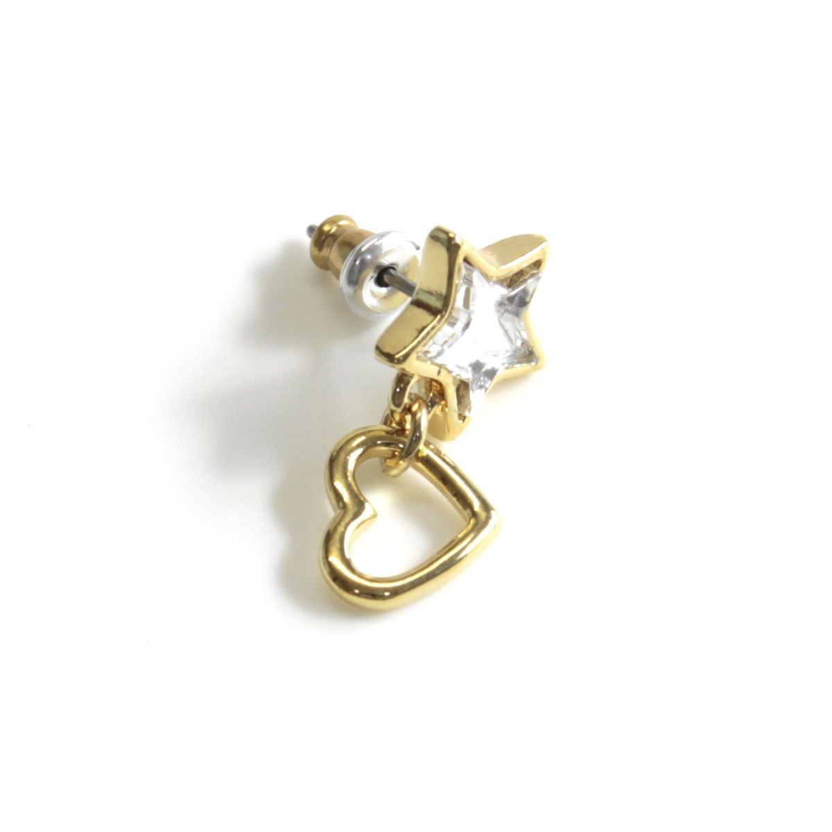 マークバイマークジェイコブス MARC BY MARC JACOBS M0004203-067 スターモチーフ ミラー＆ハート ピアス All Stars Star And Heart Studs