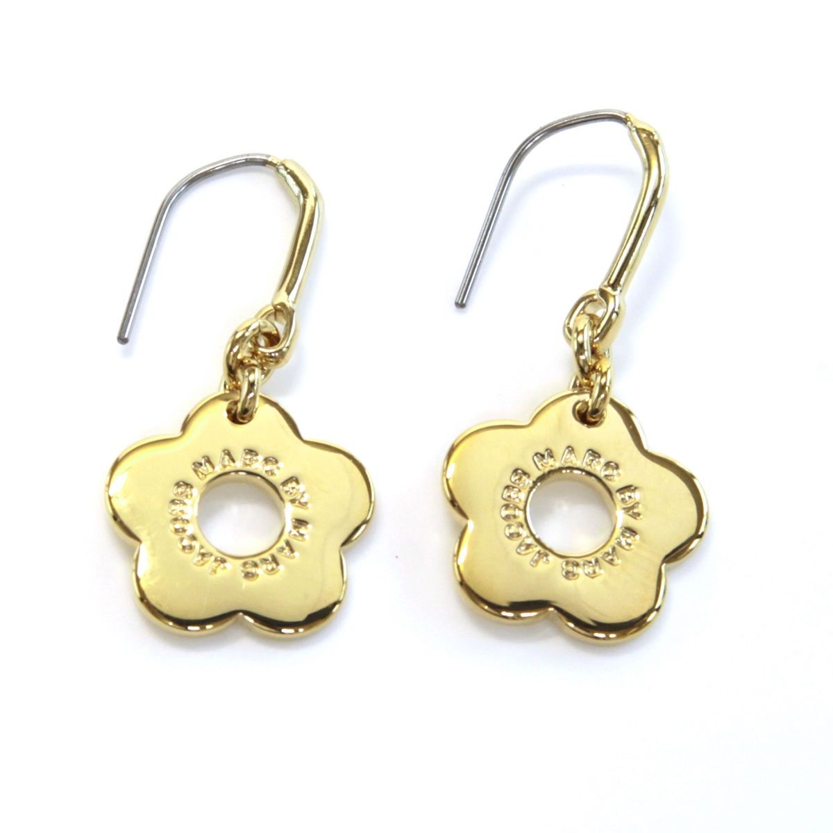 マークバイマークジェイコブス MARC BY MARC JACOBS M0006531-711 ORO デイジー ロゴ フック ピアス Logo Daisy Earring