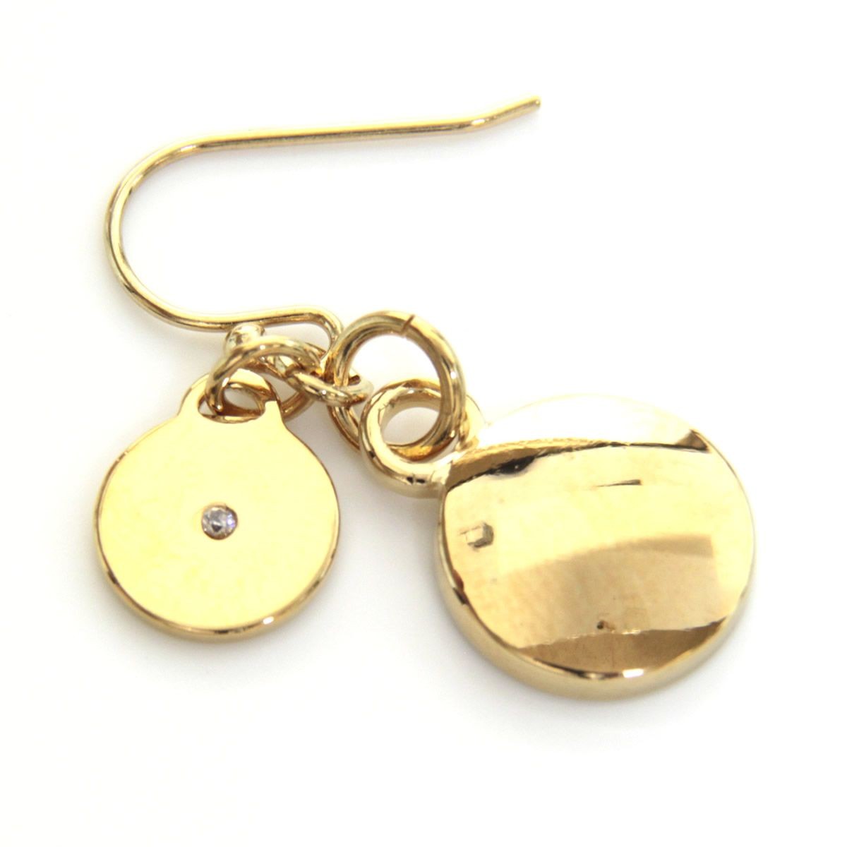 マークバイマークジェイコブス MARC BY MARC JACOBS M0003557-498 SEA AQUA クラシックマーク エナメル ロゴ ディスク ピアス Classic Marc Enamel Discs Earrings