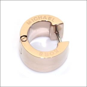 マイケルコース Pave Rose Gold-Tone Hug Earrings パヴェ ハギーフープ ピアス  MKJ2407791