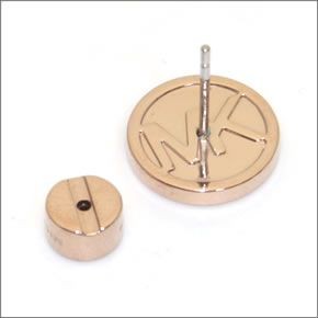マイケルコース Pave Rose Gold-Tone Stud Earrings パヴェ ロゴディスク ピアス MKJ3353791
