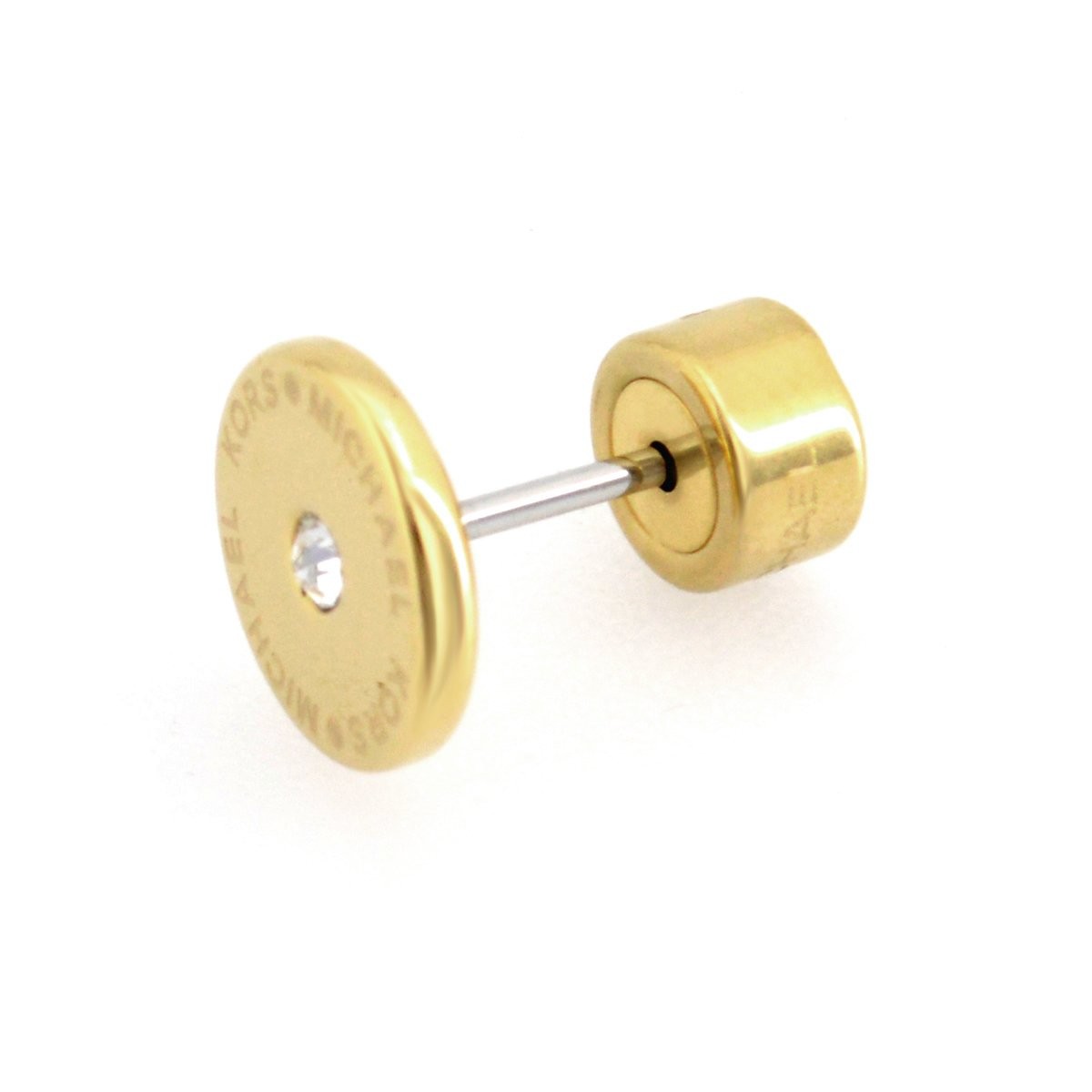 マイケルコース MICHAEL KORS MKJ4668710 Pave Gold-Tone Logo Stud Earrings パヴェ スタッド ピアス