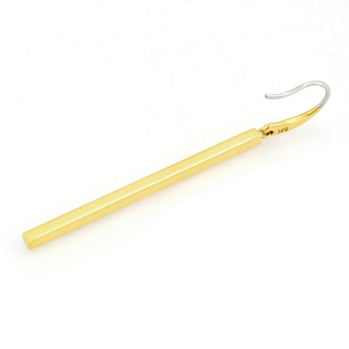 マイケルコース MICHAEL KORS MKJ4671710 Pave Gold-Tone Logo Bar Drop Earrings パヴェ バー ドロップ ピアス