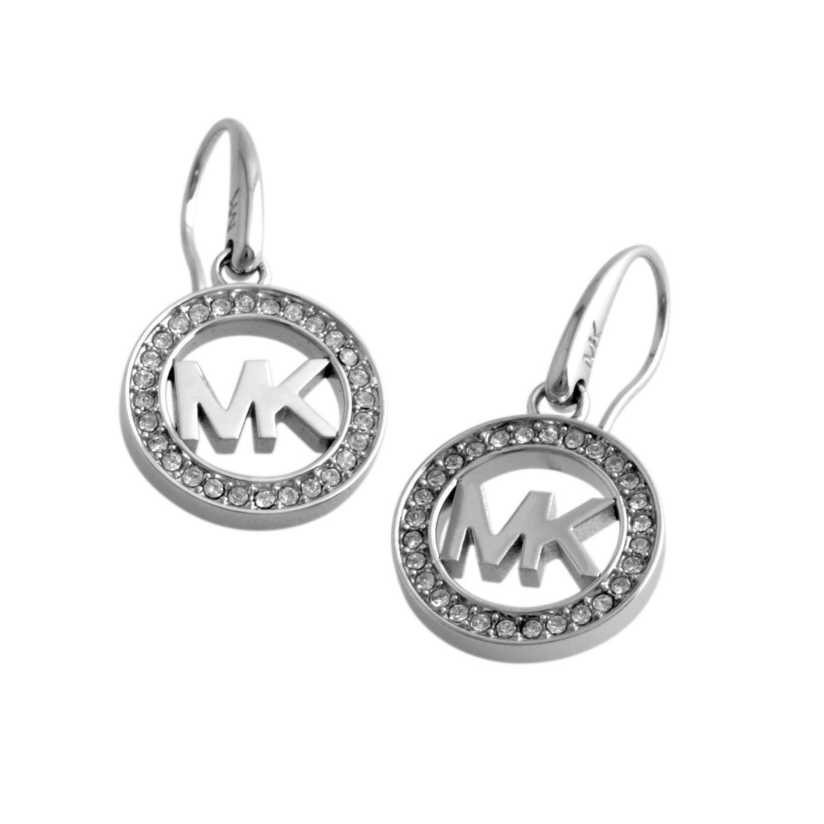 マイケルコース MICHAEL KORS MKJ4795040 パヴェ MKロゴ フック ピアス Fulton Logo