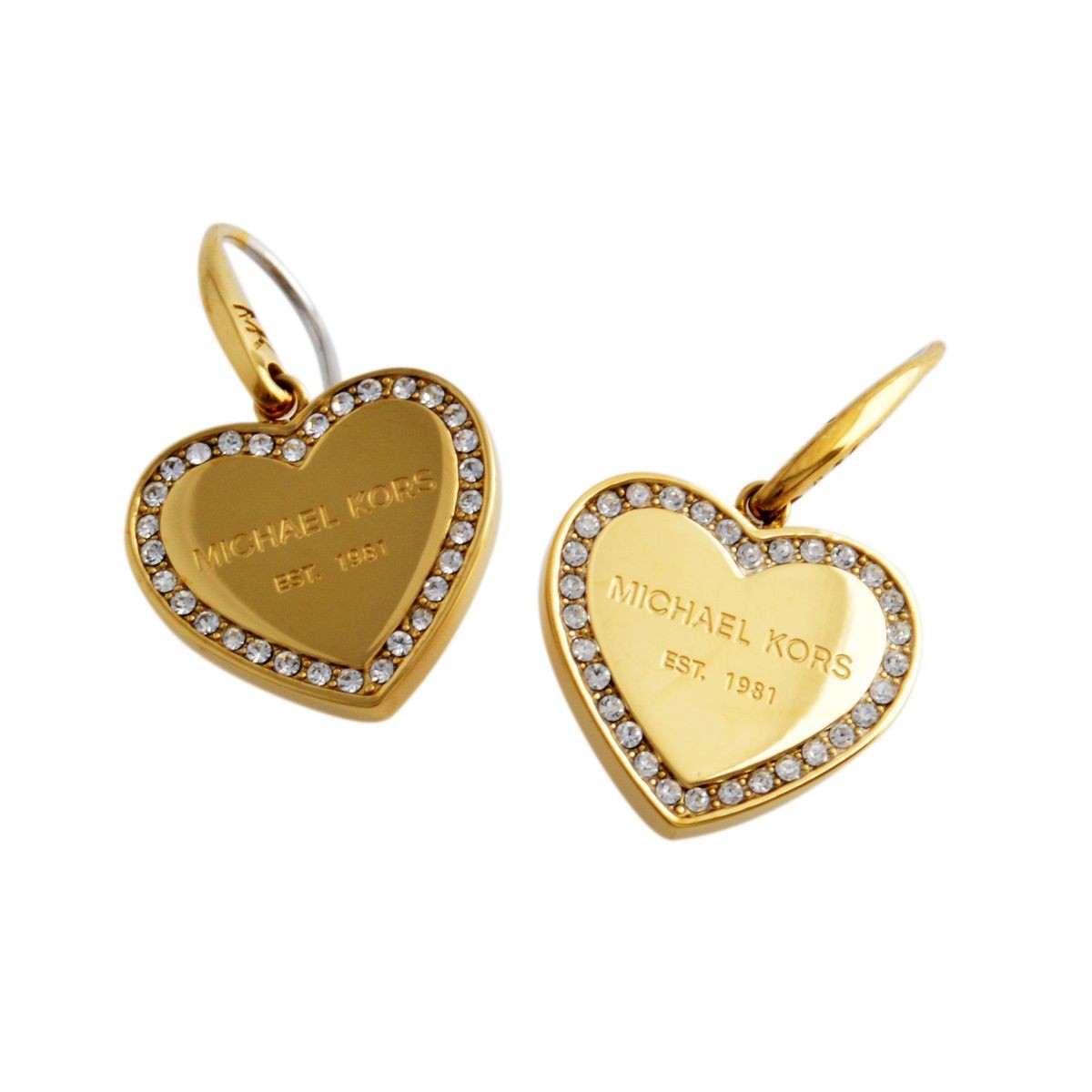 マイケルコース MICHAEL KORS MKJ5395710 パヴェ ハート フック ピアス Heritage