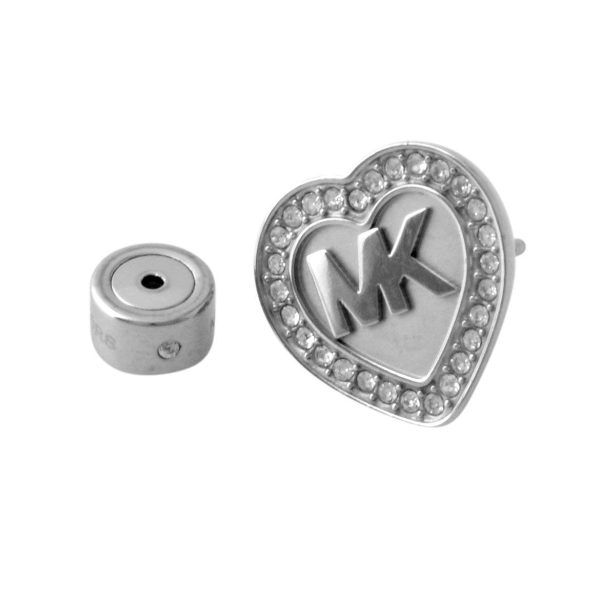 マイケルコース MICHAEL KORS MKJ6260040 Fulton Heart パヴェ ハート MKロゴ スタッド ピアス