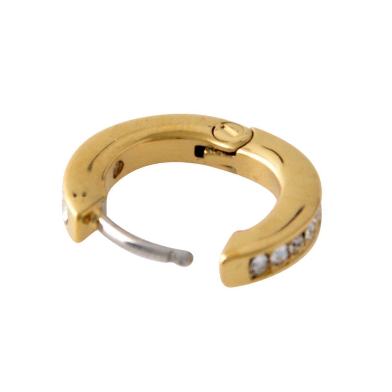 マイケルコース MICHAEL KORS MKJ6366710 Brilliance パヴェ MKロゴ ピアス