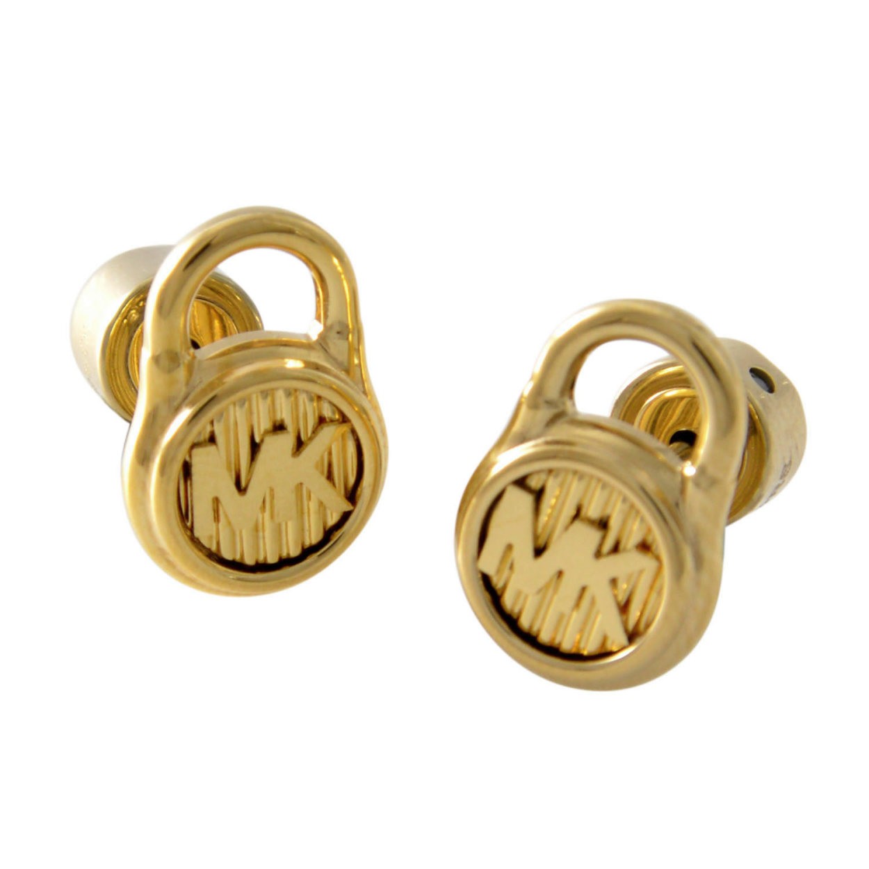 マイケルコース MICHAEL KORS MKJ6810710 Hamilton MKロゴ パドロック スタッド ピアス