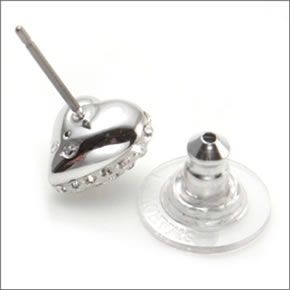 スワロフスキー Alana  ハートモチーフ　クリスタル　ポインティアージュ ピアス 1121080