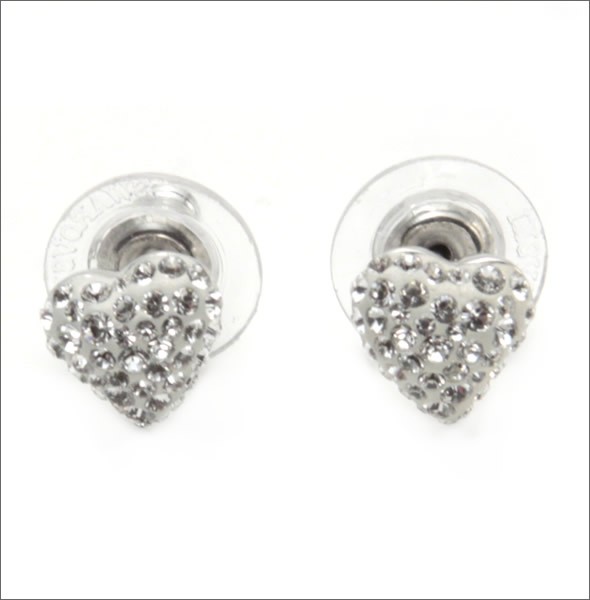 スワロフスキー Alana  ハートモチーフ　クリスタル　ポインティアージュ ピアス 1121080