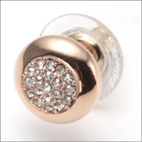 スワロフスキー Stone Stud  Rose Gold クリスタル・パヴェ ピアス 5069729