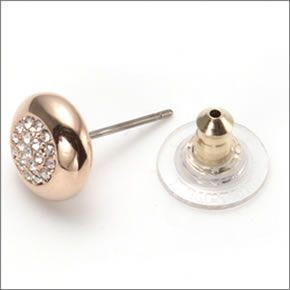スワロフスキー Stone Stud  Rose Gold クリスタル・パヴェ ピアス 5069729