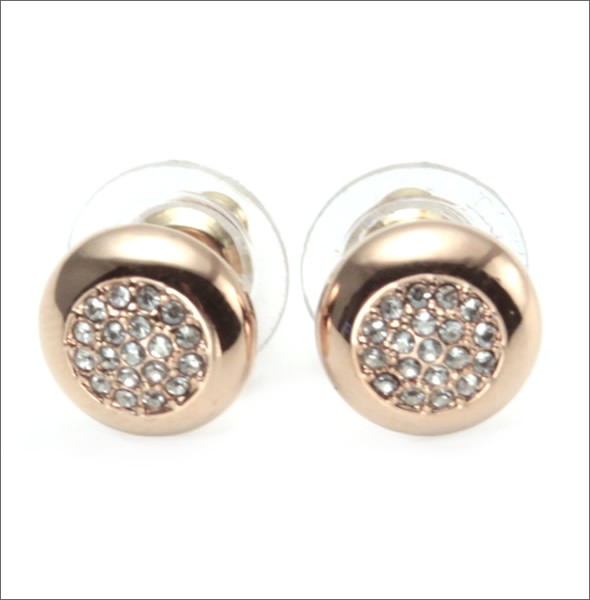 スワロフスキー Stone Stud  Rose Gold クリスタル・パヴェ ピアス 5069729
