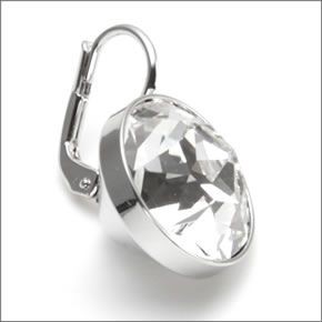 スワロフスキー Bella  ファセット クリスタル ピアス　 883551