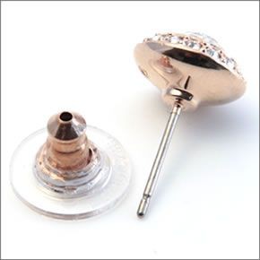 スワロフスキー Angelic Rose Gold  エンジェリック クリスタル/クリスタル・パヴェ ピアス 5112163
