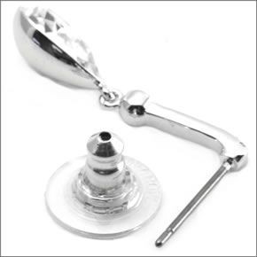 スワロフスキー 5036781 Attention クリスタル クリスタルパヴェ ドロップ ピアス