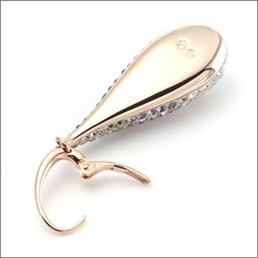 スワロフスキー 5046998 Abstract Nude カラークリスタル グラデーション ボインティアージュ ドロップ ピアス