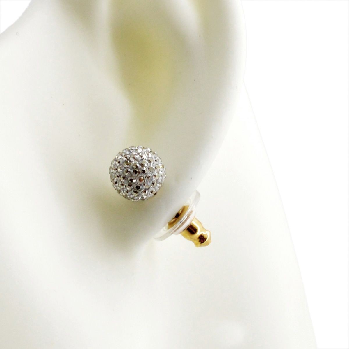 スワロフスキー SWAROVSKI 1156233 Blow シルバーシェイド クリスタル ポインティアージュ ピアス