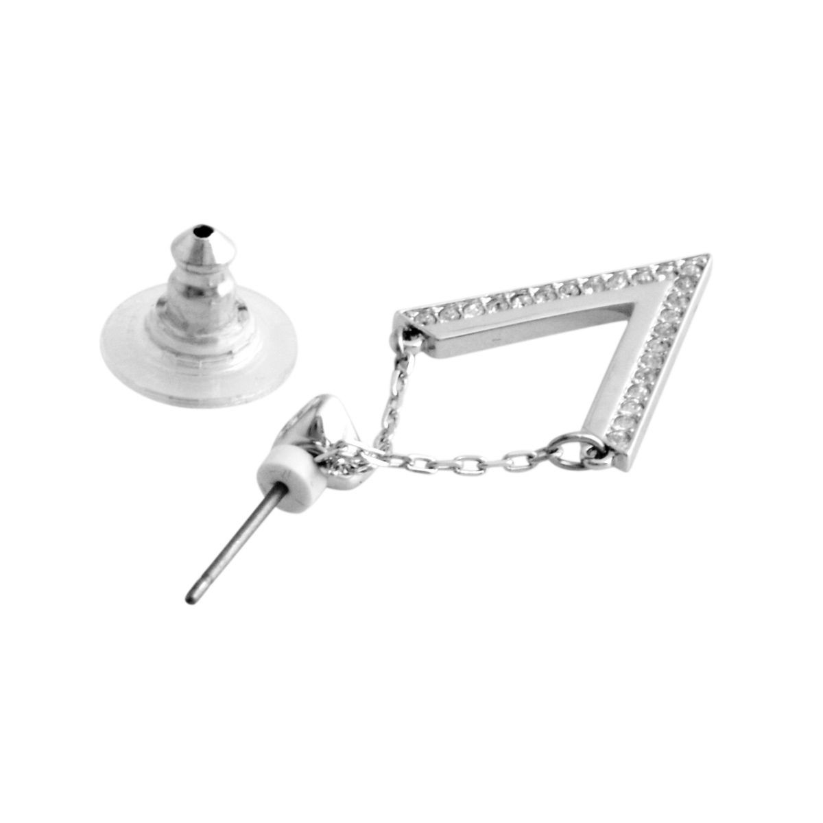 スワロフスキー SWAROVSKI 5156602 Delta V字型 クリスタル クリスタルパヴェ ピアス