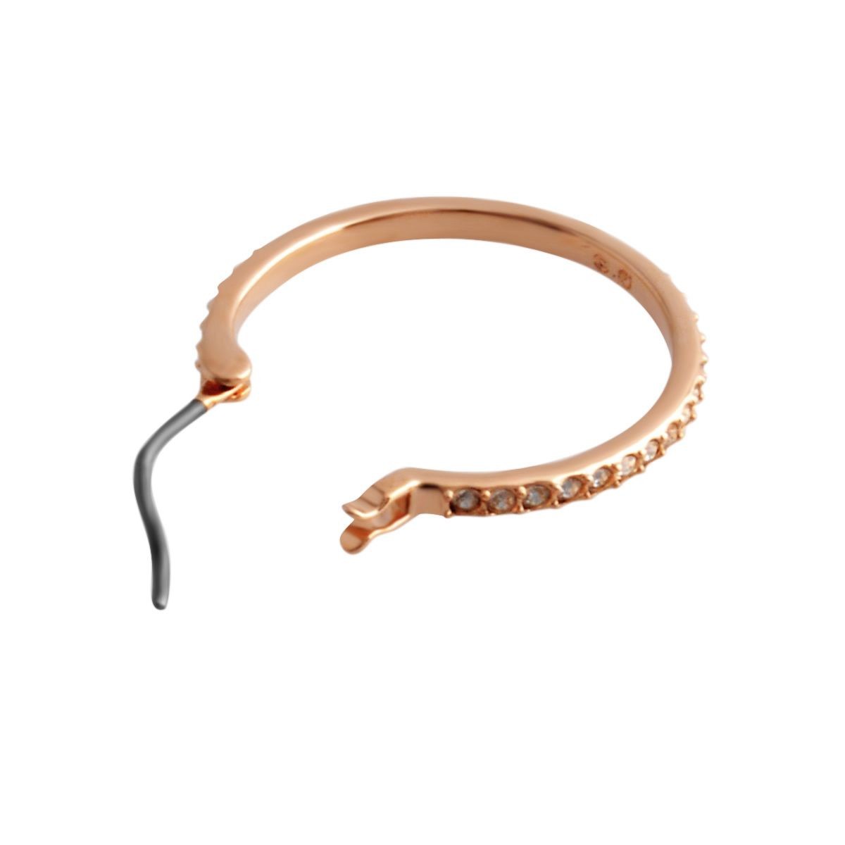 スワロフスキー SWAROVSKI 5231657 Fine クリスタル パヴェ フープ ピアス