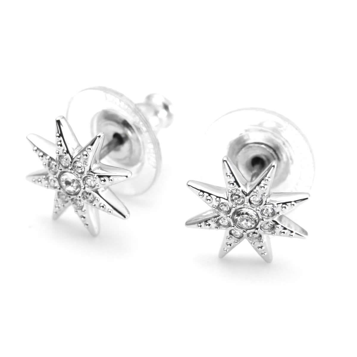 スワロフスキー SWAROVSKI 5230284 Fizzy 星 スターモチーフ クリスタルパヴェ スタッド ピアス
