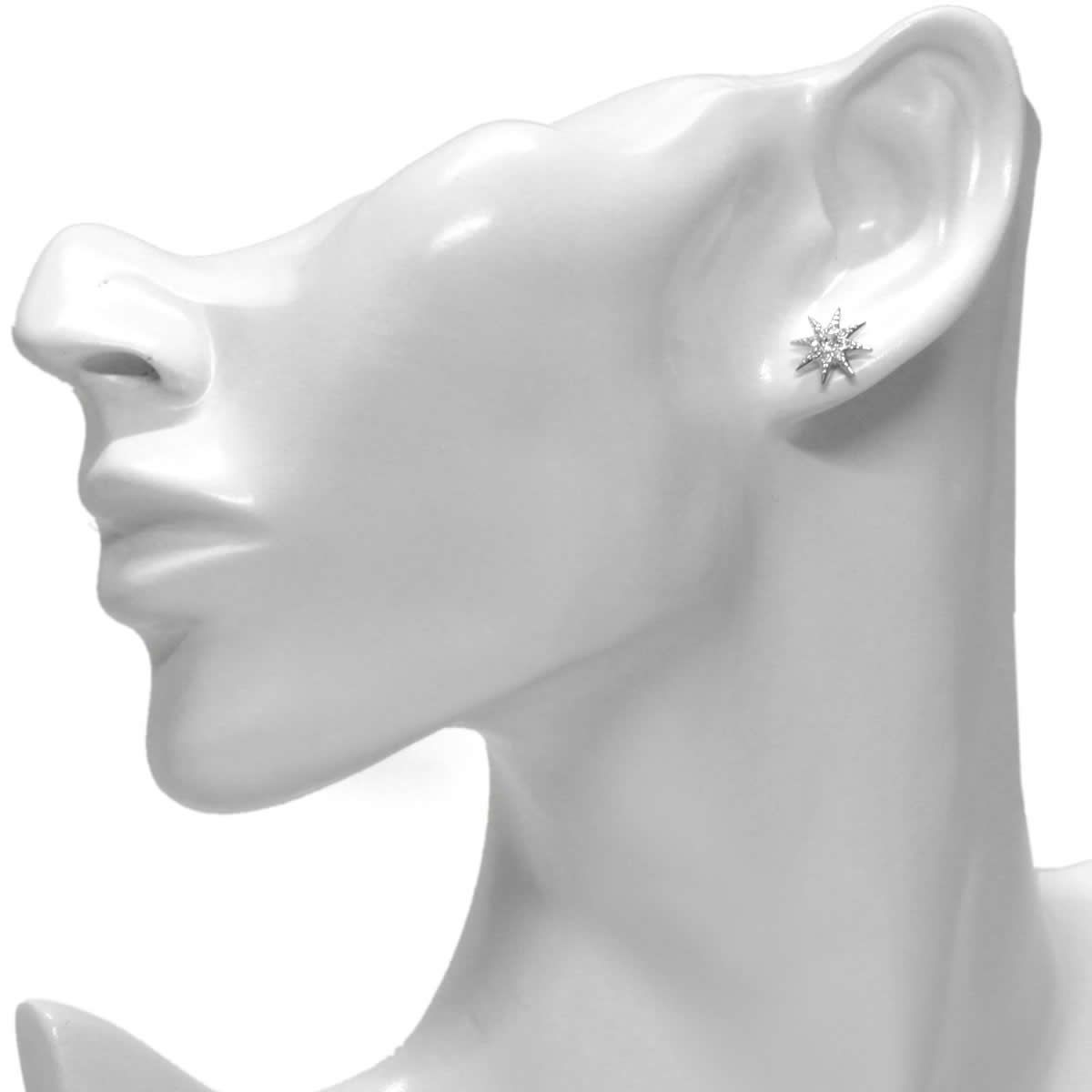 スワロフスキー SWAROVSKI 5230284 Fizzy 星 スターモチーフ クリスタルパヴェ スタッド ピアス