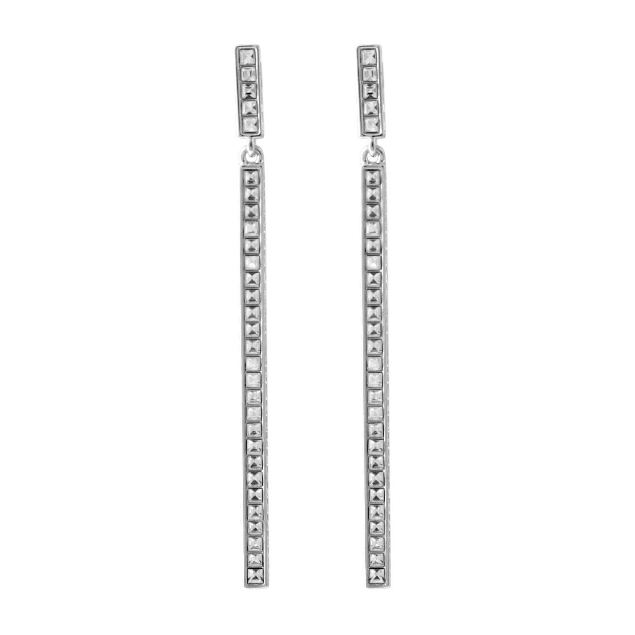 スワロフスキー SWAROVSKI 5292399 Game Long クリスタルパヴェ ロング ピアス