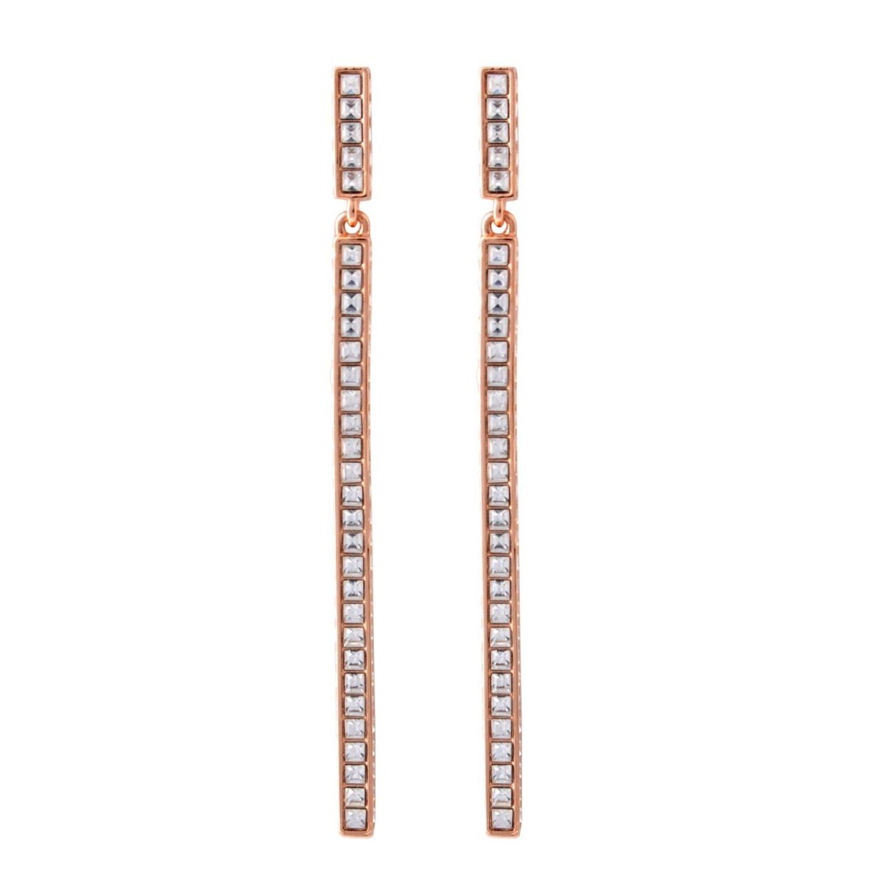 スワロフスキー SWAROVSKI 5292400 Game Long クリスタルパヴェ ロング ピアス